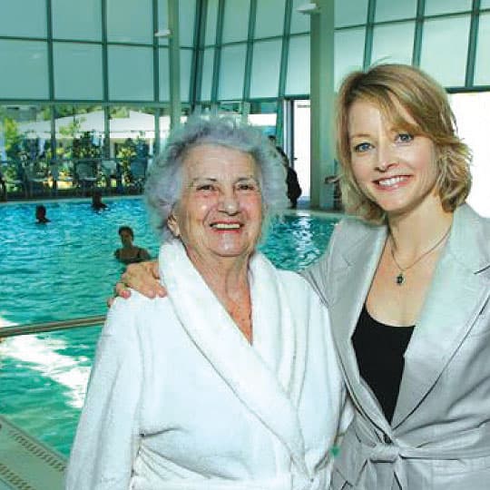 Wellness Center, Then and Now MPTF Jodie Foster