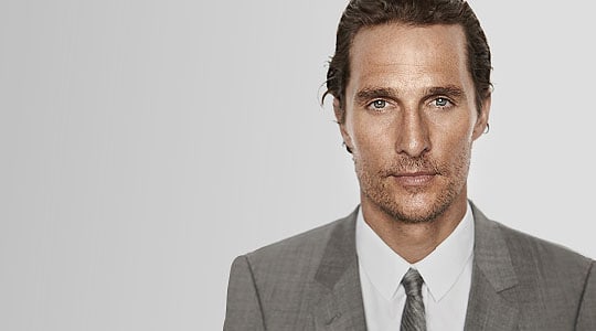 Matthew McConaughey reads from Grey Quill Society