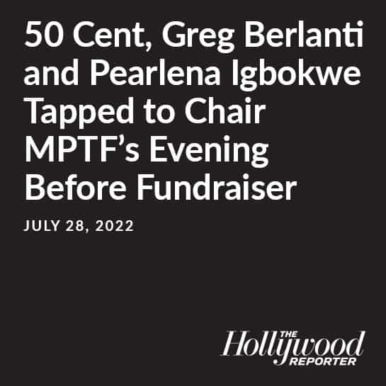 50 cent, greg bernatt and pearl igbowe tapped mtf evening chair before fundraiser.