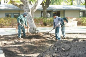 Memorial Garden Construction