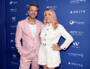 Joshua Jackson And Busy